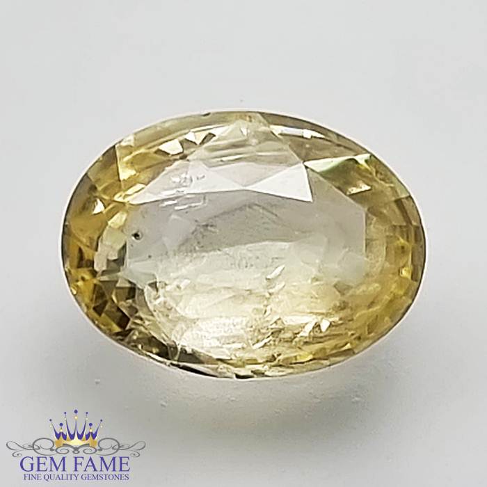 Yellow Sapphire (Pukhraj) Stone