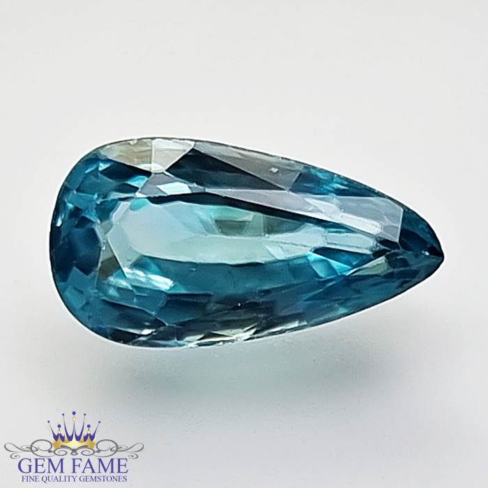 Blue Zircon (Jarkan) Gemstone