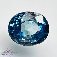 Blue Zircon (Jarkan) Gemstone 3.23ct