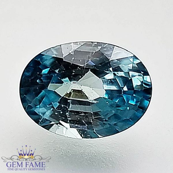 Blue Zircon (Jarkan) Gemstone