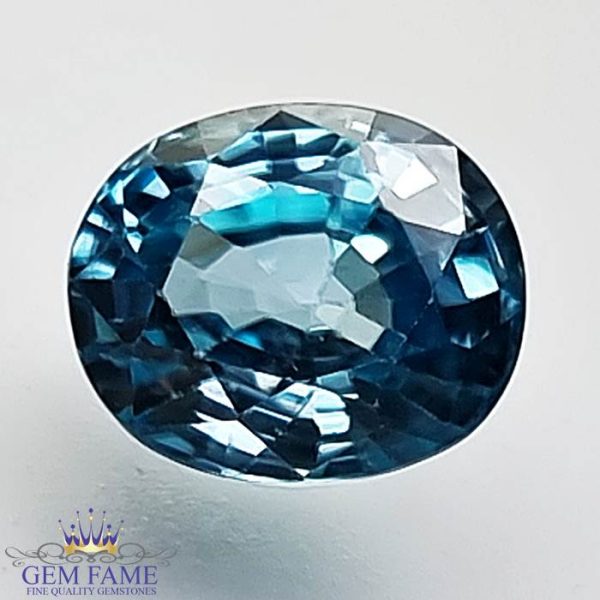 Blue Zircon (Jarkan) Gemstone