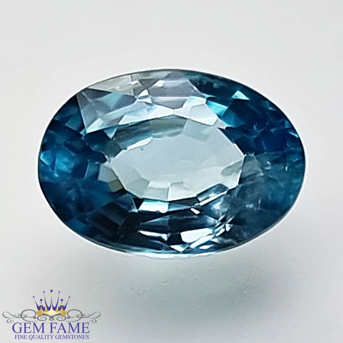 Blue Zircon (Jarkan) Gemstone