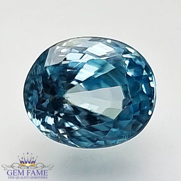 Blue Zircon (Jarkan) Gemstone