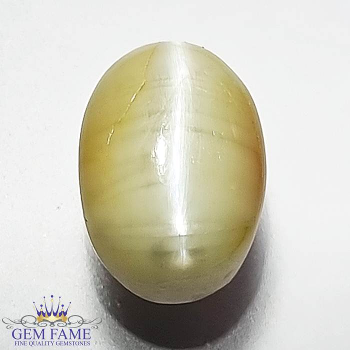 Chrysoberyl Cat's Eye 5.85ct Gemstone India