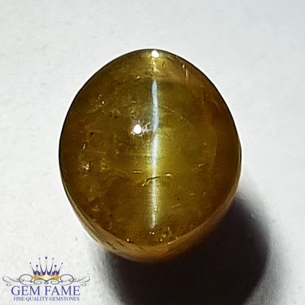 Chrysoberyl Cat's Eye 10.26ct Gemstone India