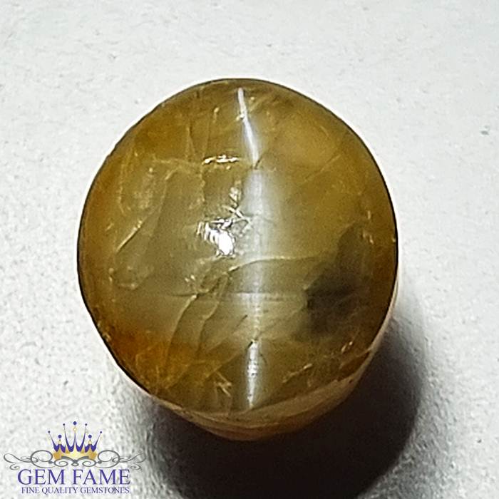 Chrysoberyl Cat's Eye 5.32ct Gemstone India