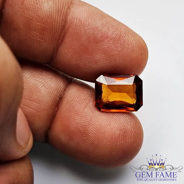 Hessonite Garnet 6.98ct Gemstone Ceylon