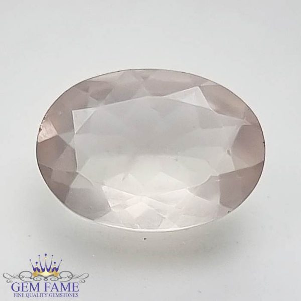 Rose Quartz Gemstone 4.10ct India