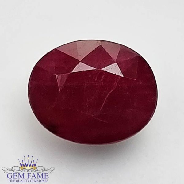 Ruby (Manik) Gemstone 4.98ct lndia