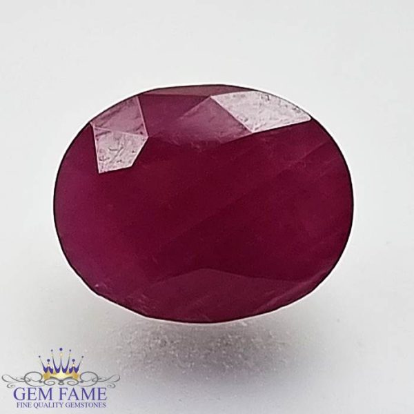 Ruby (Manik) Gemstone 4.06ct lndia