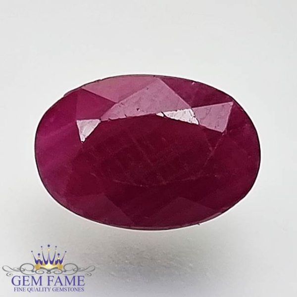 Ruby (Manik) Gemstone 4.34ct lndia