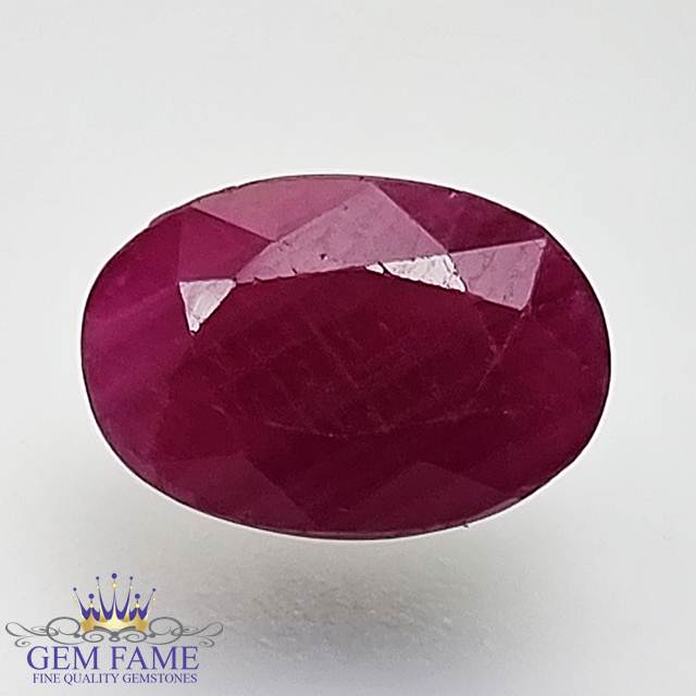Ruby (Manik) Gemstone 4.34ct lndia