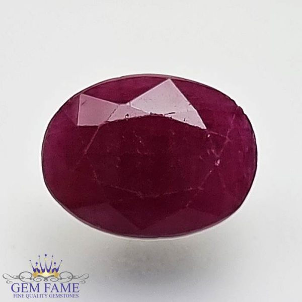 Ruby (Manik) Gemstone 3.96ct lndia