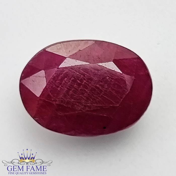 Ruby (Manik) Gemstone 3.63ct lndia