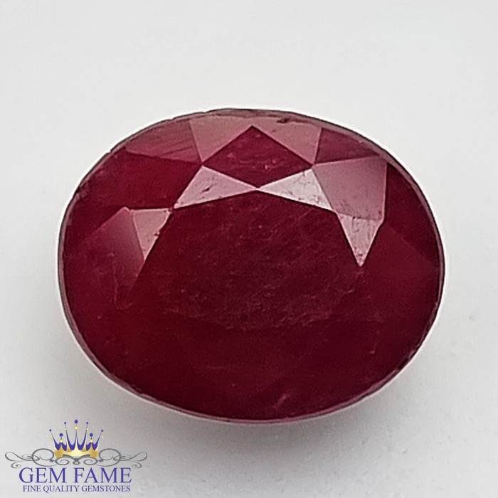 Ruby (Manik) Gemstone 3.69ct lndia