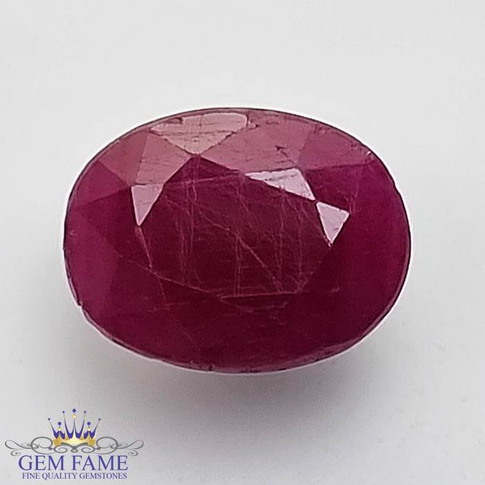 Ruby (Manik) Gemstone 3.83ct lndia