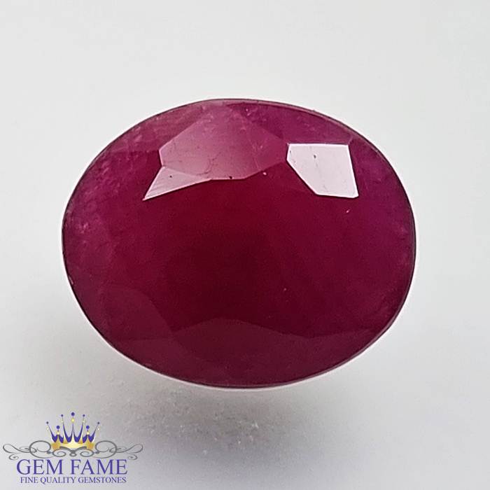 Ruby (Manik) Gemstone 3.69ct lndia