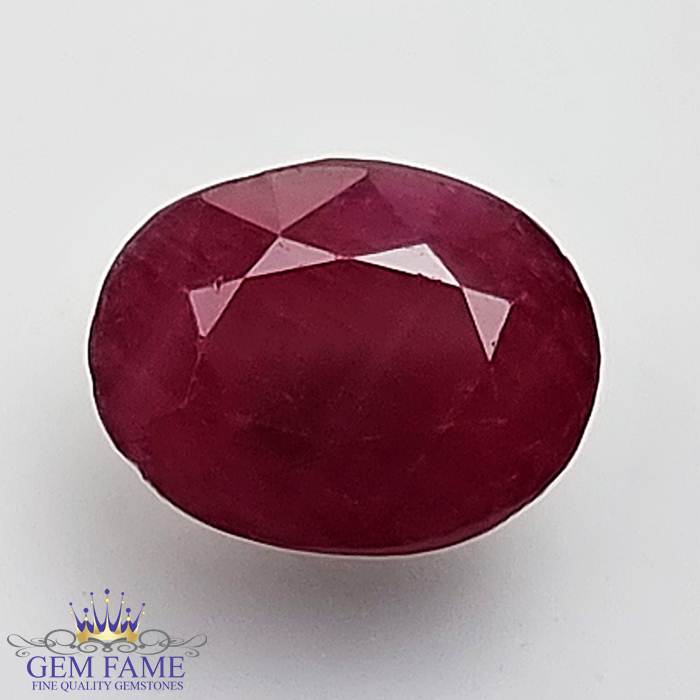 Ruby (Manik) Gemstone 2.81ct lndia