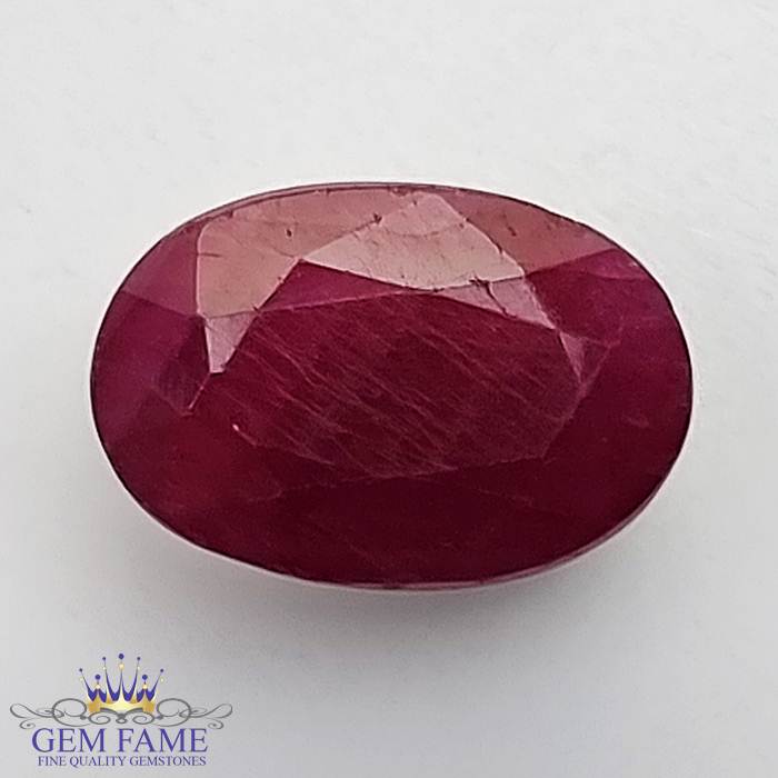 Ruby (Manik) Gemstone 2.58ct lndia