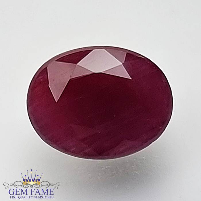 Ruby (Manik) Gemstone 2.61ct lndia