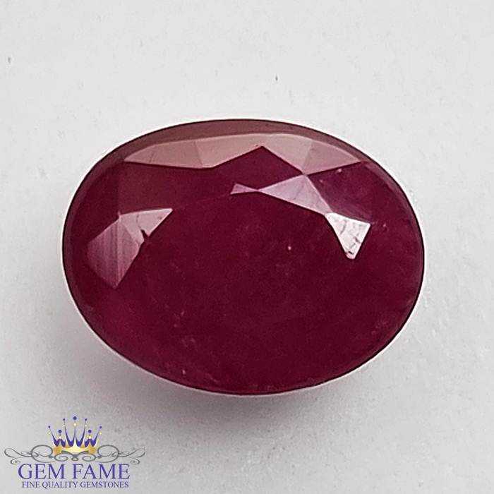 Ruby (Manik) Gemstone 2.55ct lndia