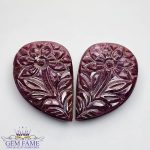 Ruby (Manik) Pair Stone