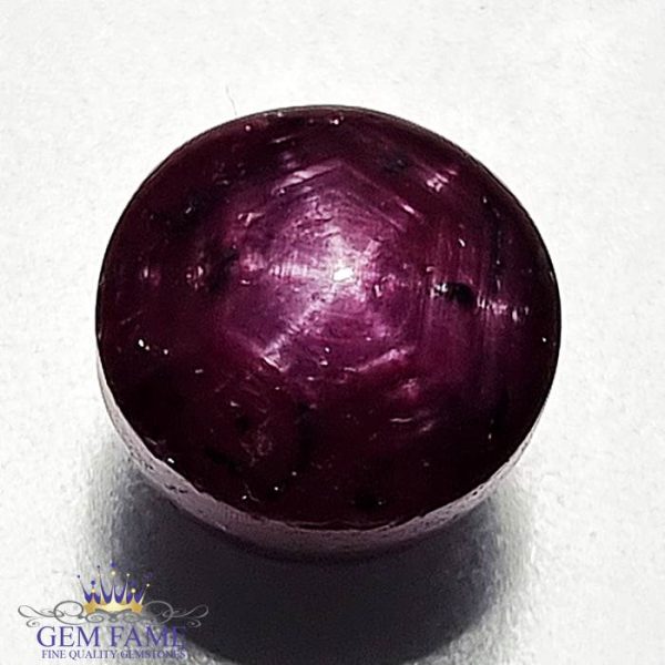 Star Ruby 7.35ct Gemstone India