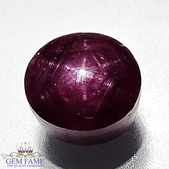 Star Ruby 7.14ct Gemstone India