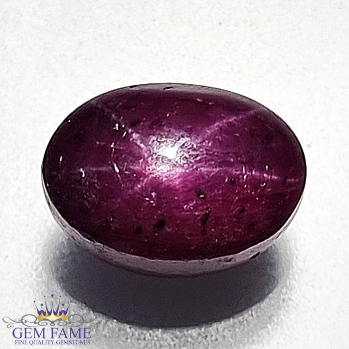 Star Ruby 7.15ct Gemstone India