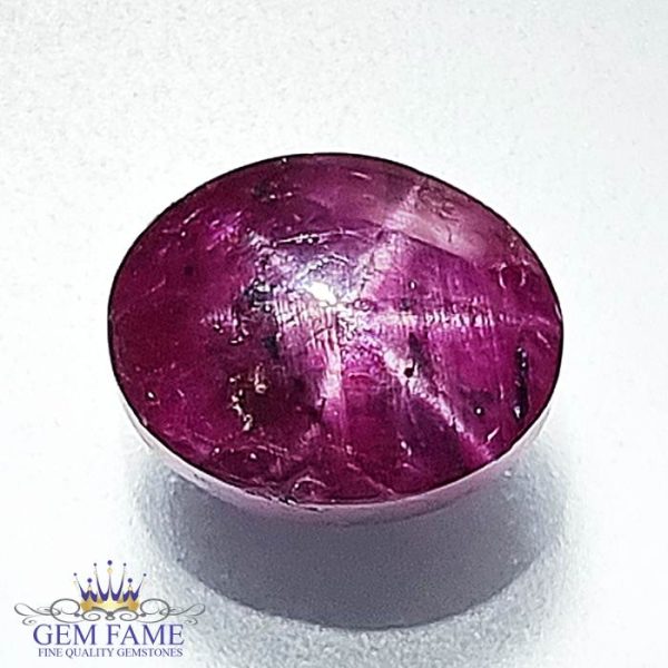 Star Ruby 4.65ct Gemstone India