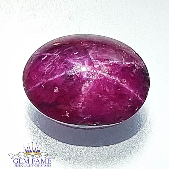 Star Ruby 6.55ct Gemstone India