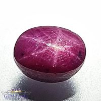 Star Ruby 3.20ct Gemstone India