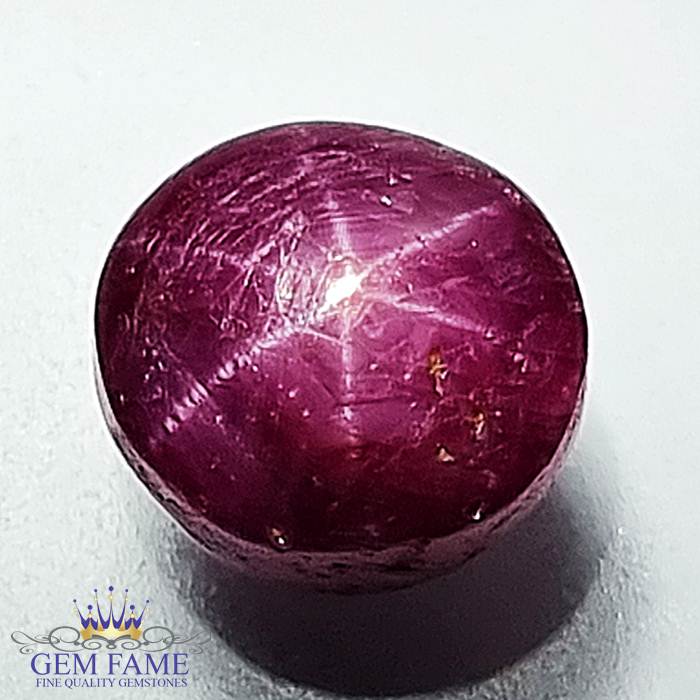 Star Ruby 4.42ct Gemstone India