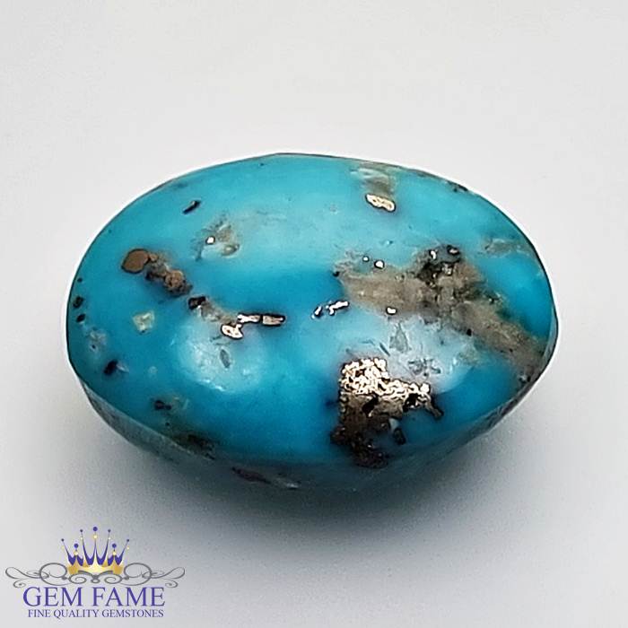 Turquoise (Firoza) Gemstone 6.87ct Iran