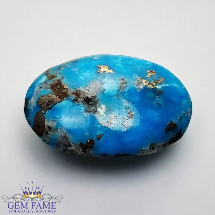 Turquoise (Firoza) Gemstone 34.18ct Iran