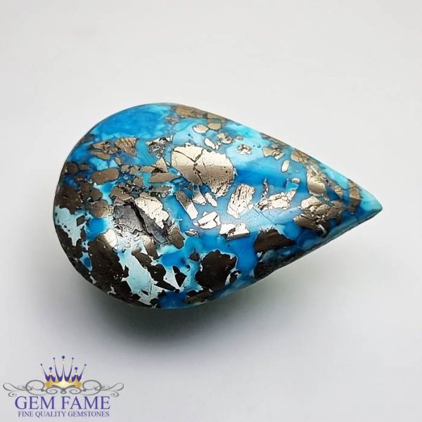 Turquoise (Firoza) Gemstone 49.19ct Iran