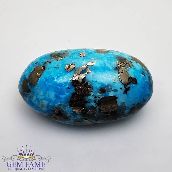 Turquoise (Firoza) Gemstone 54.97ct Iran