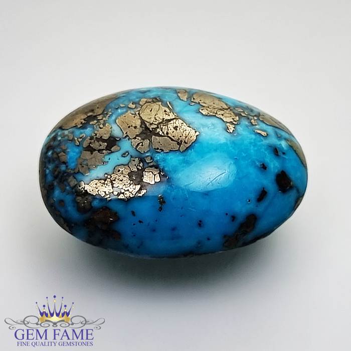 Turquoise (Firoza) Gemstone 43.19ct Iran