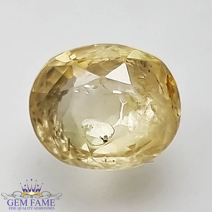 Yellow Sapphire (Pukhraj) Stone