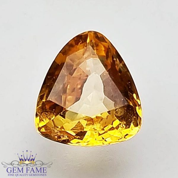 Yellow Sapphire (Pukhraj) Stone 1.58ct Madagascar