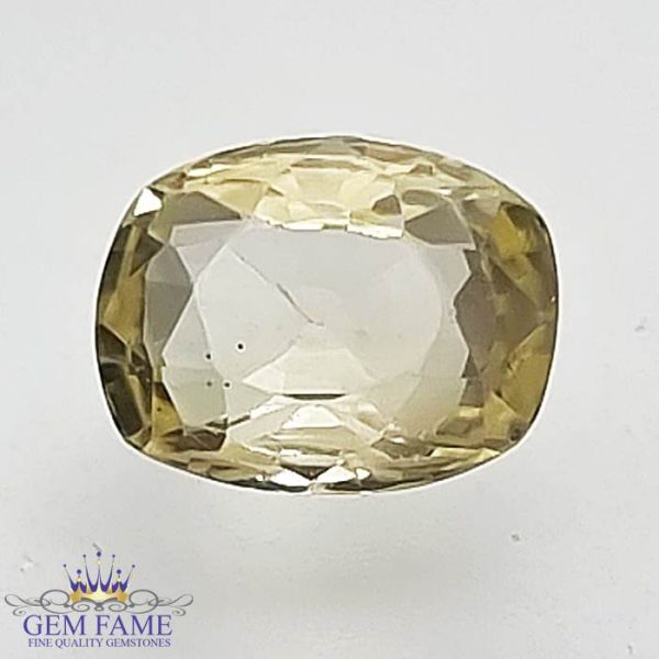 Yellow Sapphire (Pukhraj) Stone