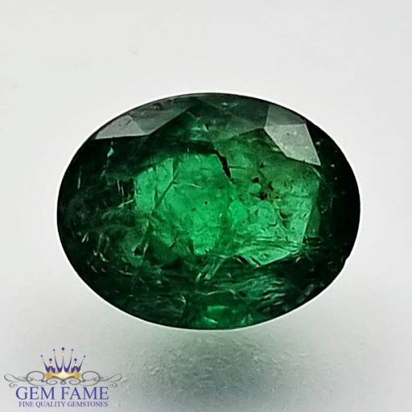 Emerald 1.87ct (Panna) Gemstone Zambia