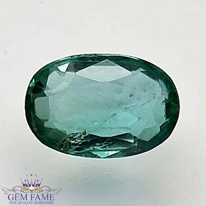 Emerald 0.87ct (Panna) Gemstone Zambia