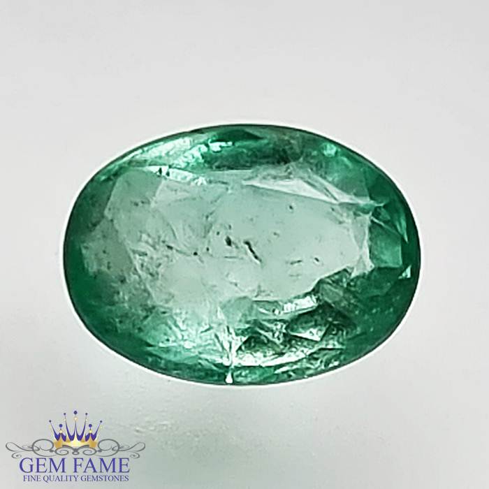 Emerald 0.87ct (Panna) Gemstone Colombian