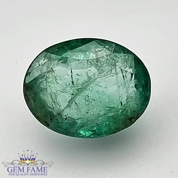 Emerald 2.61ct (Panna) Gemstone Zambian