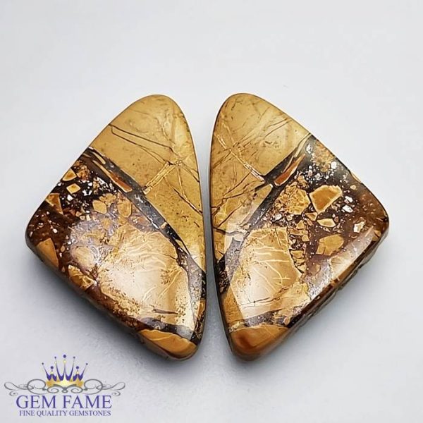 Jasper 21.86ct (Pairs) Gemstone Indonesia