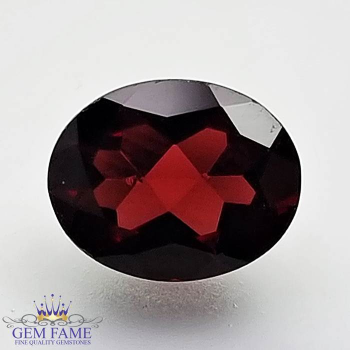 Rhodolite Garnet Gemstone 4.18ct India