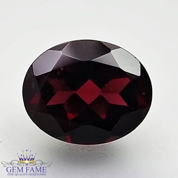 Rhodolite Garnet Gemstone 4.12ct India