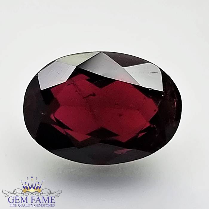 Rhodolite Garnet Gemstone 7.07ct India
