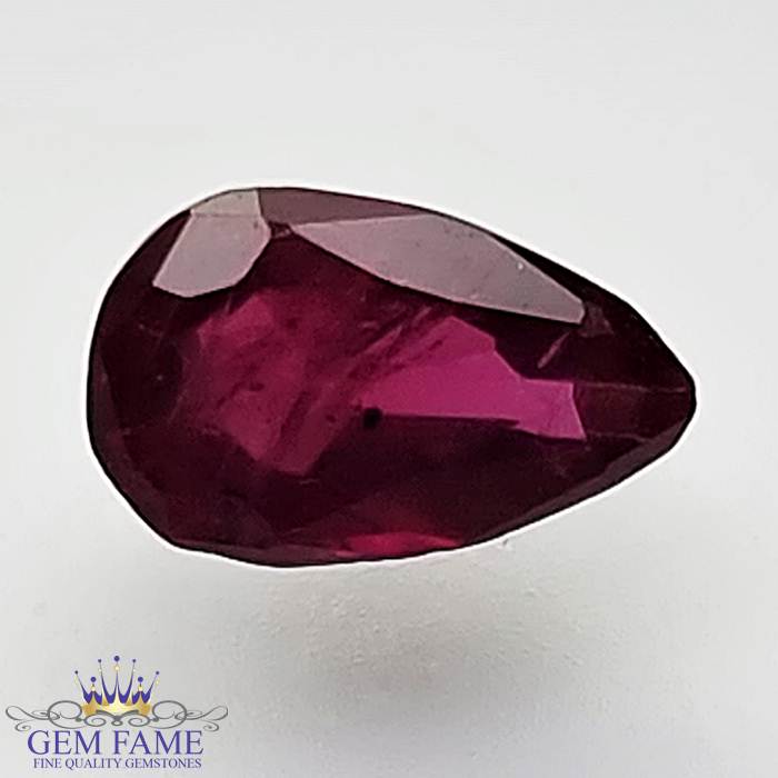 Ruby 0.70ct (Manik) Gemstone Madagascar